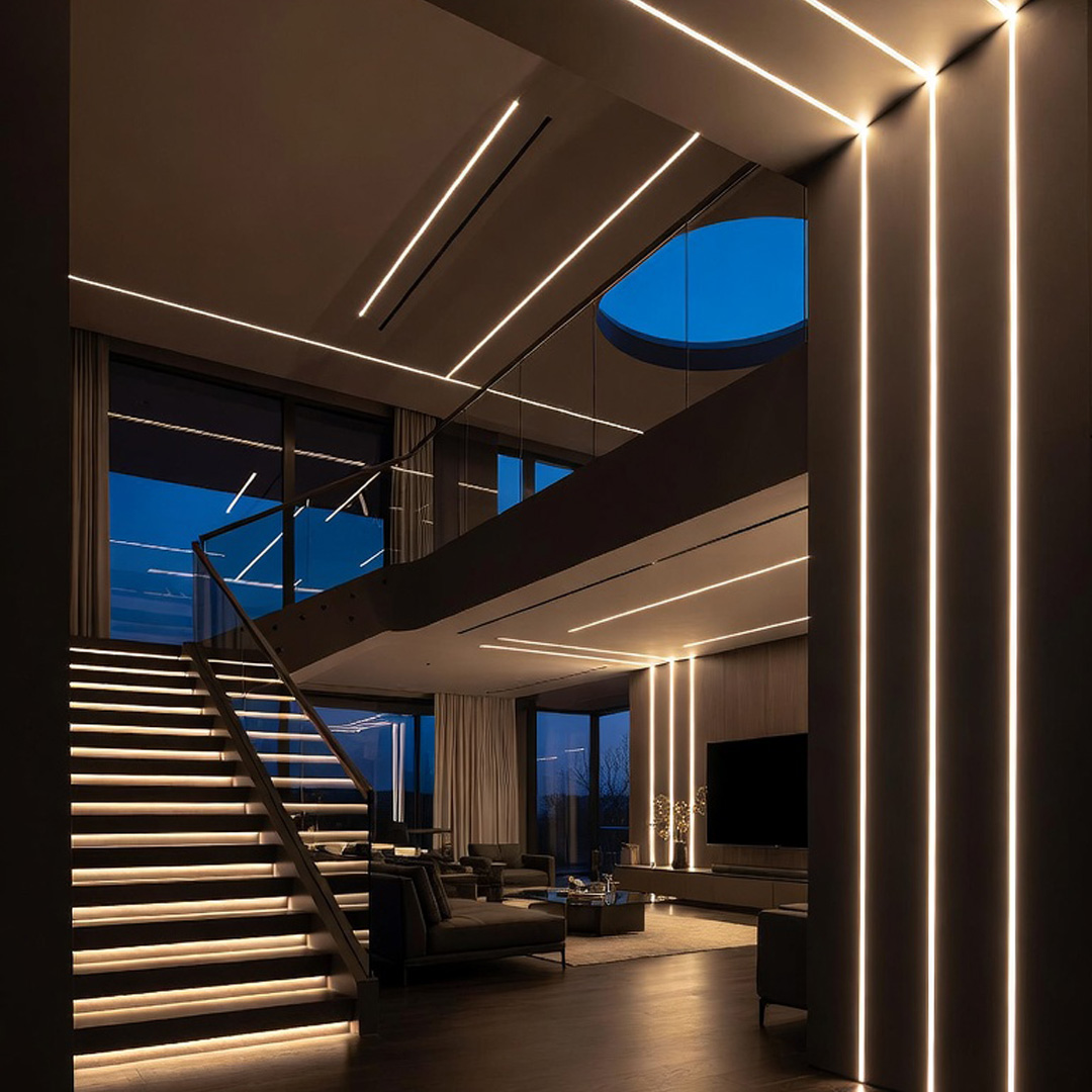 Linear LED architectural lighting